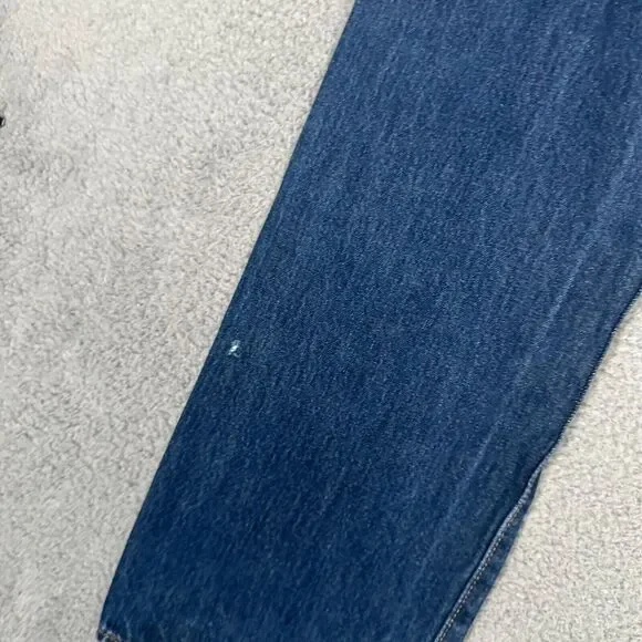 Levis Jeans Mens Size 38x31 501 Original Fit Denim Button‎ Fly Dark Wash Casual - Picture 9 of 11